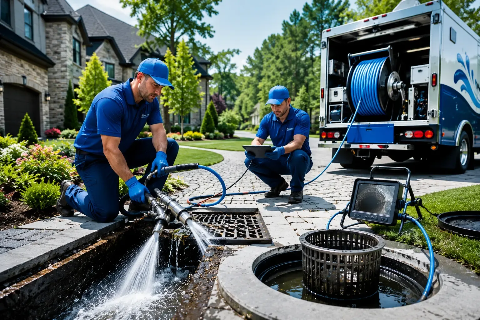 Local outdoor drain cleaning professionals in Alexander, KS
